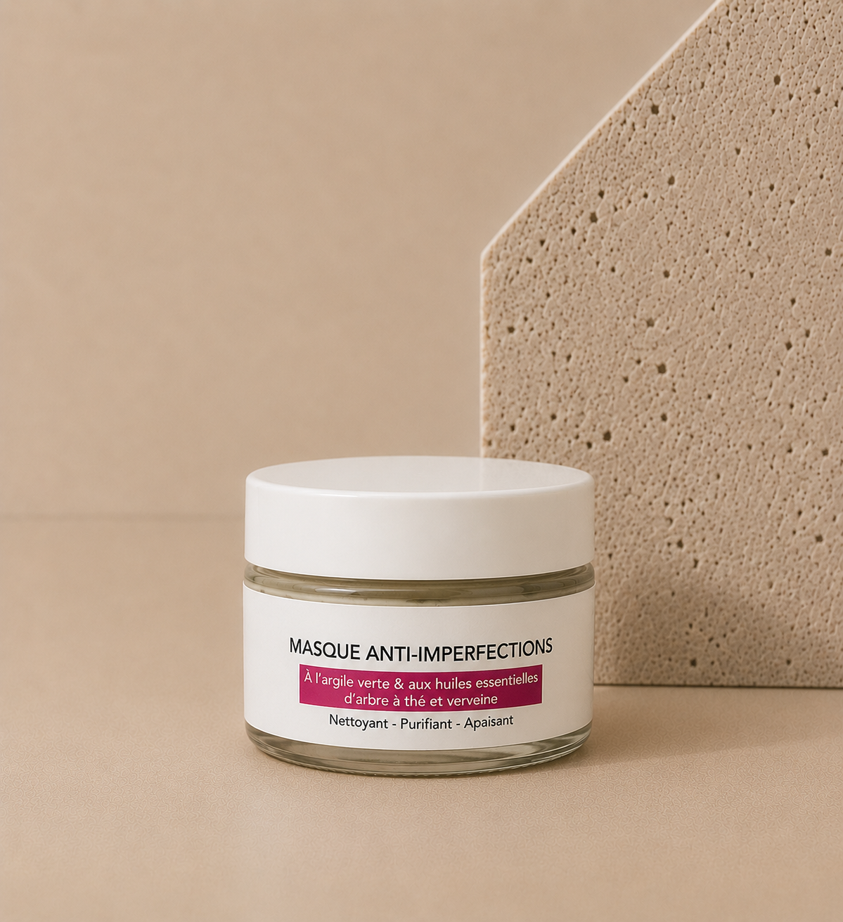 Pot Masque anti-imperfections Clear Skin Purifying Mask Riam Cosmetics.